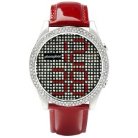 Phosphor Watch - Appear - Red/Crystal