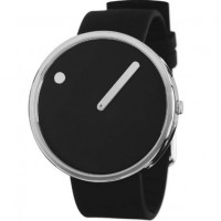 Rosendahl Watch - PICTO - Black/Silver Large